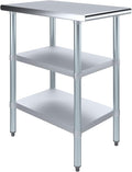 AmGood Stainless Steel Work Table by AmGood