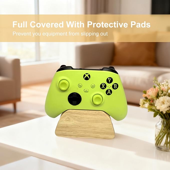 Solid Wood Controller Holder Gaming Controller Stand - Image 3