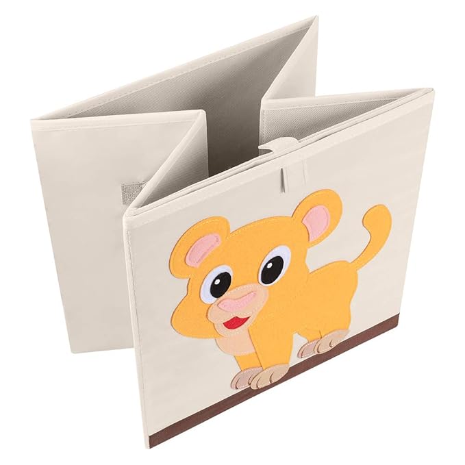 CLCROBD Foldable Animal Cube Storage Bins Fabric Toy Box/Chest/Organizer - Image 4