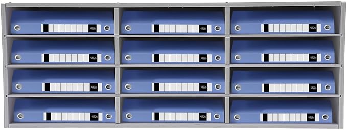 Mail Sorter Organizer, 12 Compartments Mailbox by LEYSRIS