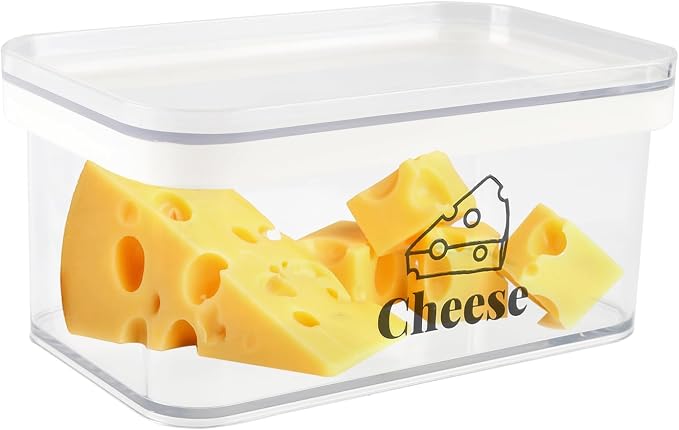 Cheese Container for Refrigerator Airtight Creamer Container by Unknown