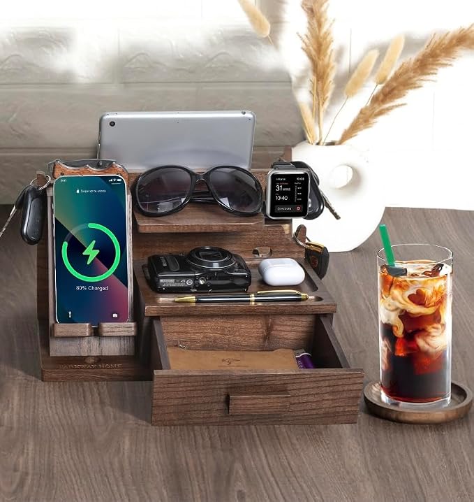 Wood Phone Docking Station - Image 9