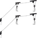 Bike Hanger - Overhead Hoist Pulley System - Secure Garage Ceiling Storage by by RADSportz