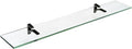Spancraft Glass C-4.75x24-Black Cardinal Glass Shelf, 4.75" x 24" by Spancraft