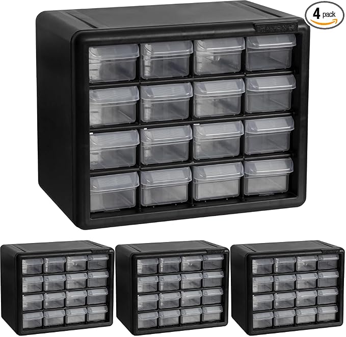 Akro-Mils 16-Drawer Plastic Cabinet by Akro-Mils