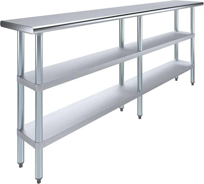 AmGood Stainless Steel Work Table by AmGood