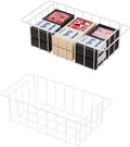 17.5'' Chest Freezer Organizer Basket, Sturdy Metal Wire Pantry Freezer Baskets by lonpute