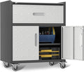 Rolling Tool Cabinet with Wheels, Tool Cabinets with 2 Door and 1 Drawer by VIYET