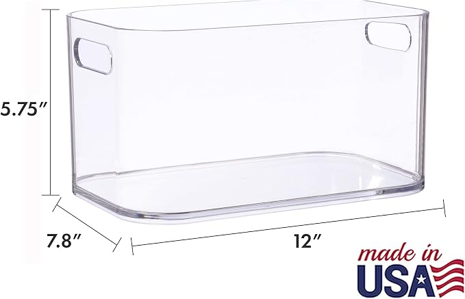 STORi Bliss XL Clear Plastic Storage Bin, Pantry Organizers & Storage Containers - Image 5