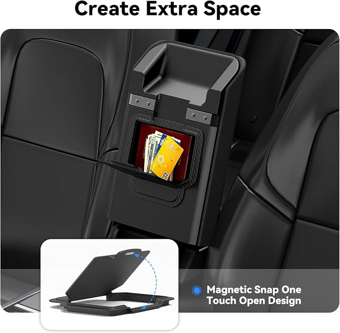 2025 Upgrade 5PCS Center Console Organizer Tray - Image 5
