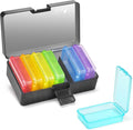 Fullicon Small Pill Case for Purse, Travel Medicine Pill Organizer, Weekly 7 by Fullicon