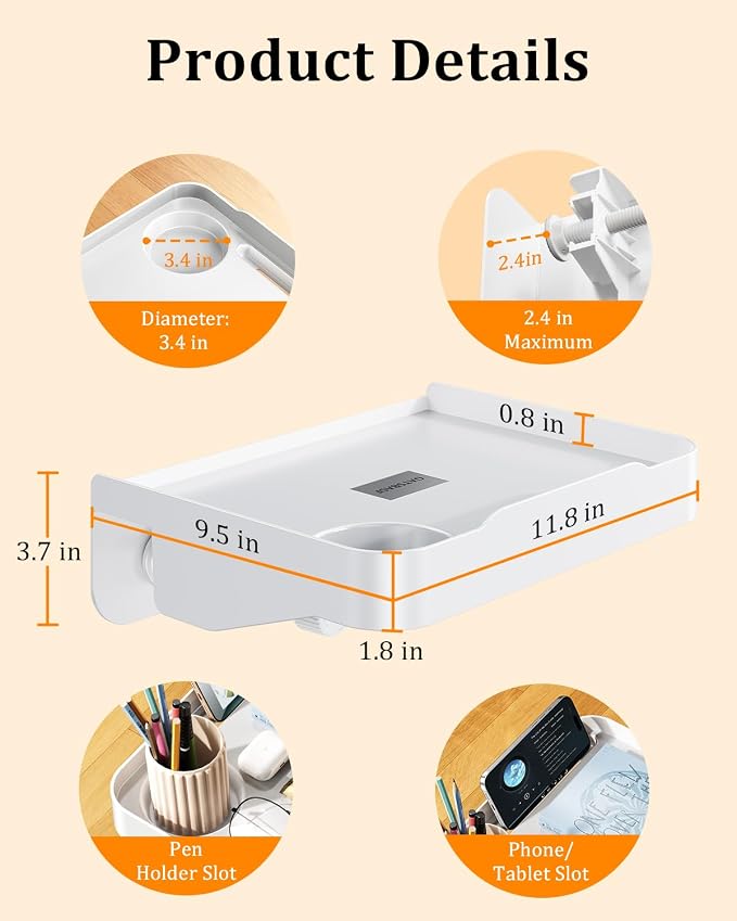 Bedside Caddy for Dorm Bed - Image 3