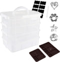 4 Pack of Cookie Cutter Storage by Unknown