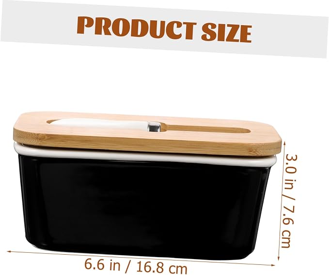 Healifty Ceramic Butter Box - Image 2
