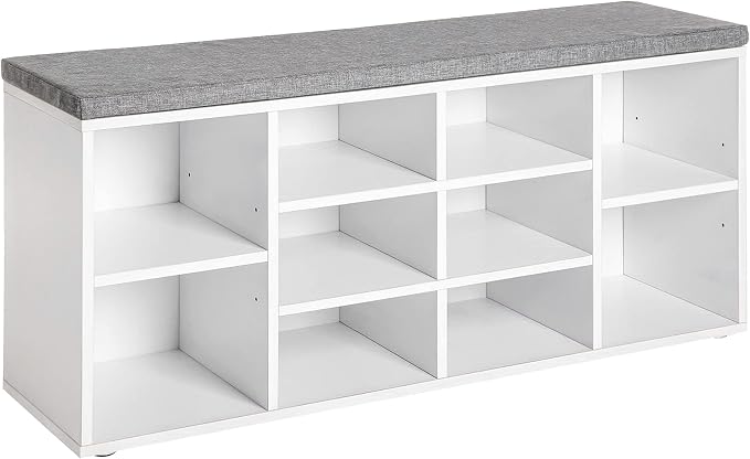 PayLessHere Shoe Bench Storage Bench Entryway Bench Shoe Storage Organizer by PayLessHere