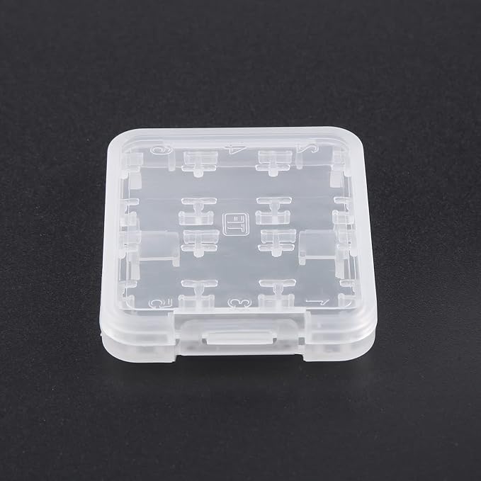 Eight in One Plastic SDHC TF MS Memory Card Storage Case Box Protector Holder - Image 3