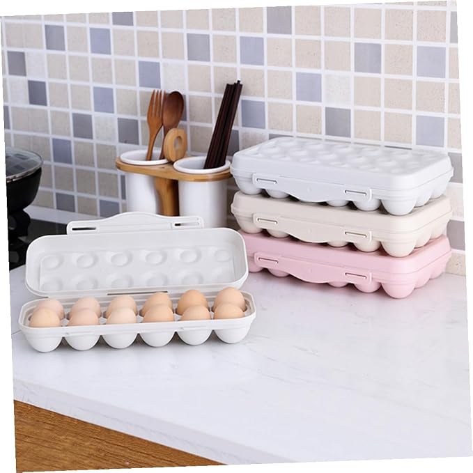 Angoily 2pcs Egg Organizer Container - Image 7