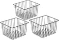 Slideep Wire Metal Basket Bin Storage Baskets Modern Farmhouse Food, Fruits by WelcometotheSlideep