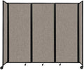 Versare Room Divider 360 Portable Wall Partition | Folding Panels | Large by VERSARE