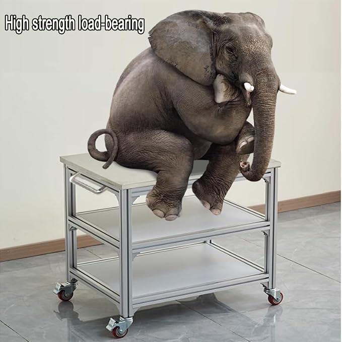 Durable Portable Antistatic Workbench Cart - Image 2