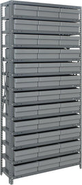 Quantum Storage Systems 1275-801GY Solid Heavy Duty 13 Shelves 36 Super Tuff by QuantumStorageSystems