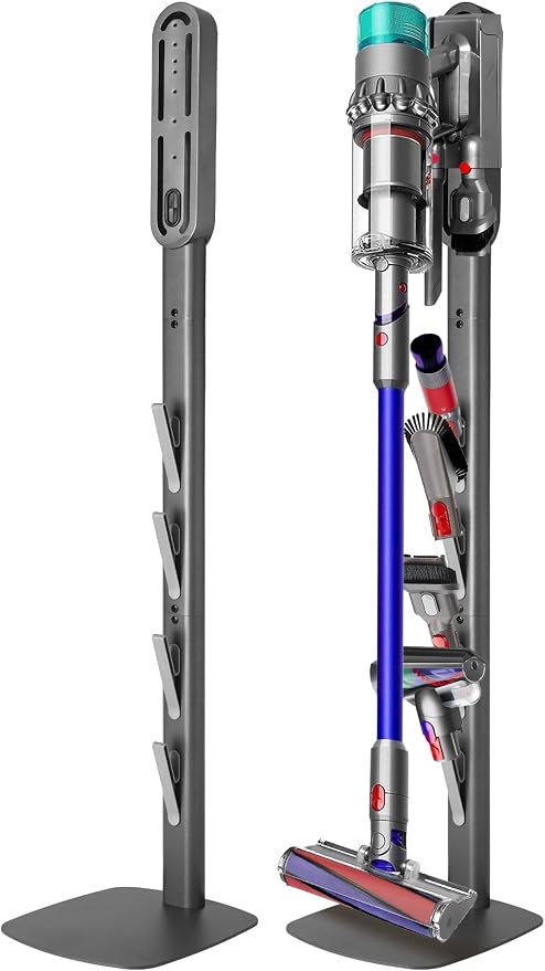 Vacuum Stand for Dyson Gen5 V15 V12 V11 V10 V8 V7 V6 – Stable Metal Holder by Boailydi