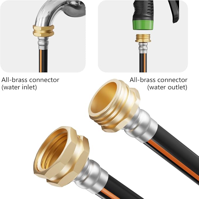 Automatic Retractable Garden Hose Reel 1/2 Inch x 100ft - Image 6