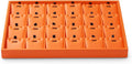 Oirlv Luxury Leather Jewelry Display Tray 24 Grid Jewelry Organizer Tray by Oirlv
