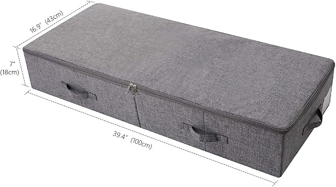 iwill CREATE PRO Under Bed Storage Bin, 100cm Large Foldable Container - Image 2