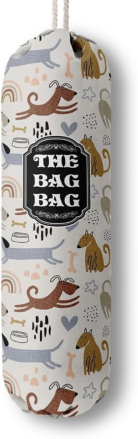 The Bag Bag Grocery Bags Holder Organizer, Wall Mount Plastic Storage Container by HiLus
