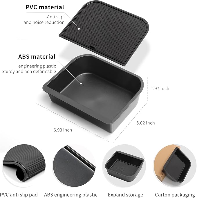 SMABEE Center Console Cool Box Organizer - Image 8