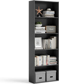 Tangkula 5-Tier Bookcase, 67” Tall Freestanding Bookshelf by TANGKULA