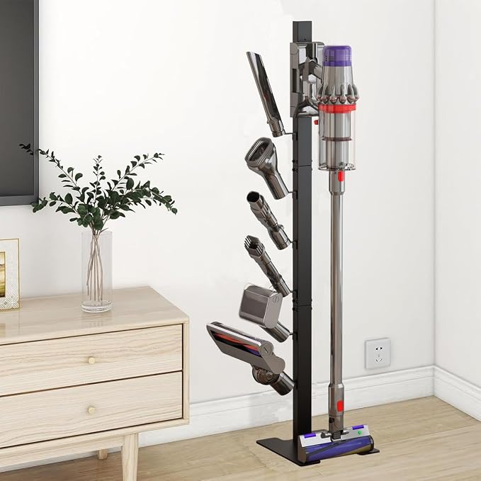 Foho Vacuum Stand Compatible for Dyson, Storage Stand Docking Station Holder - Image 7