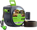 Automatic Retractable Garden Hose Reel 1/2 Inch x 100ft by Unknown