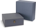 makerflo Medium Grey Pine Wood Memory Box by makerflo