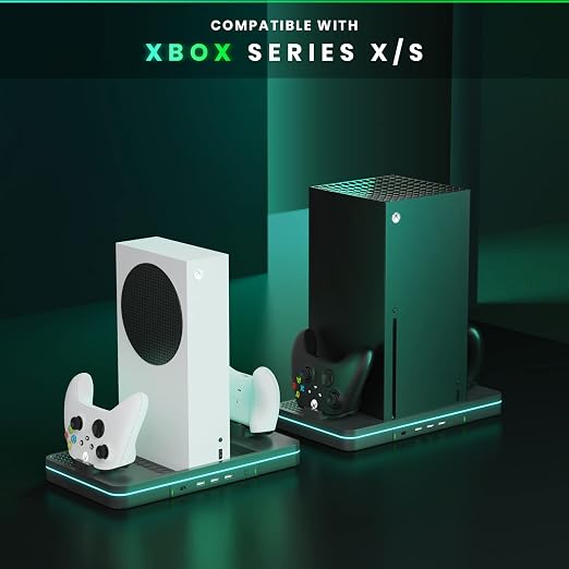 Charging Stand with Cooling Fan, CODOGOY Vertical Stand Compatible with Xbox - Image 2