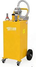 TUFFIOM 30 Gallon Portable Gas Caddy w/Swivel Wheels, Fuel Storage Tank by TUFFIOM