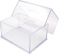 20 Pack Clear Acrylic Card Storage Boxes by GaryPlasticPackaging