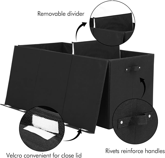 Extra Large Toy Box 167L, Sturdy Toy Storage Chest Organizer Bin Baskets - Image 5