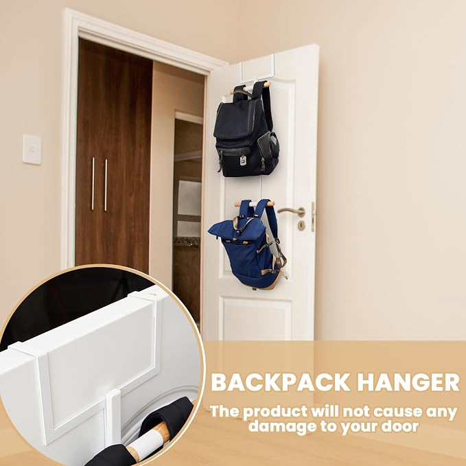 Over The Door Backpack Hanger, Backpack Hanger - Image 6