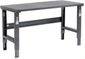 Global Industrial Adjustable Height Workbench C-Channel Leg, 1-3/4" 12-Gauge by GlobalIndustrial
