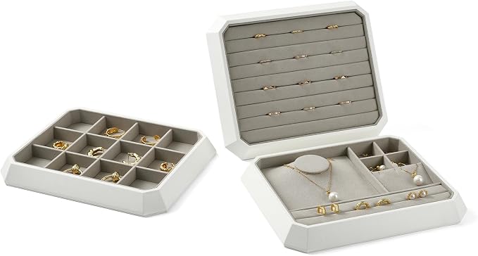 PU Leather Jewelry Organizer Tray - Image 4