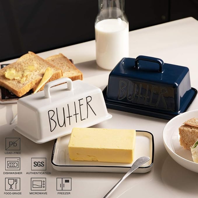Sweejar Ceramic Butter Dish - Image 6