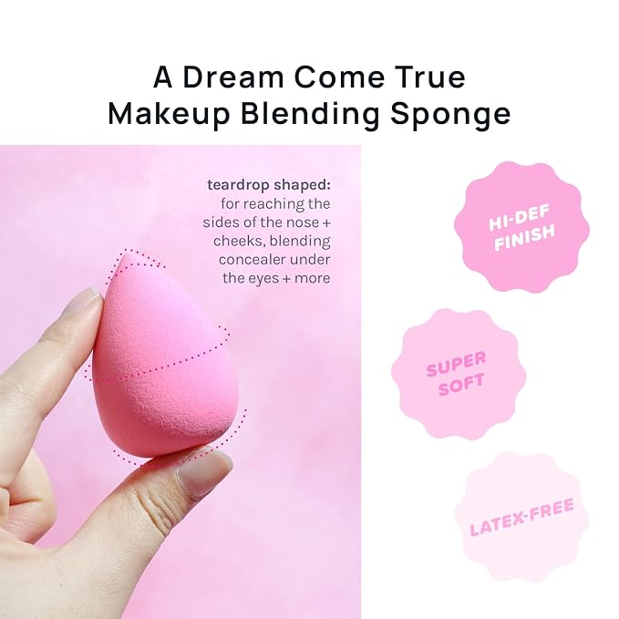 AOA Studio Collection makeup Sponge Set Latex Free and High-definition Set of 6 - Image 4