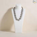 GemeShou White necklace storage organizer by GemeShou