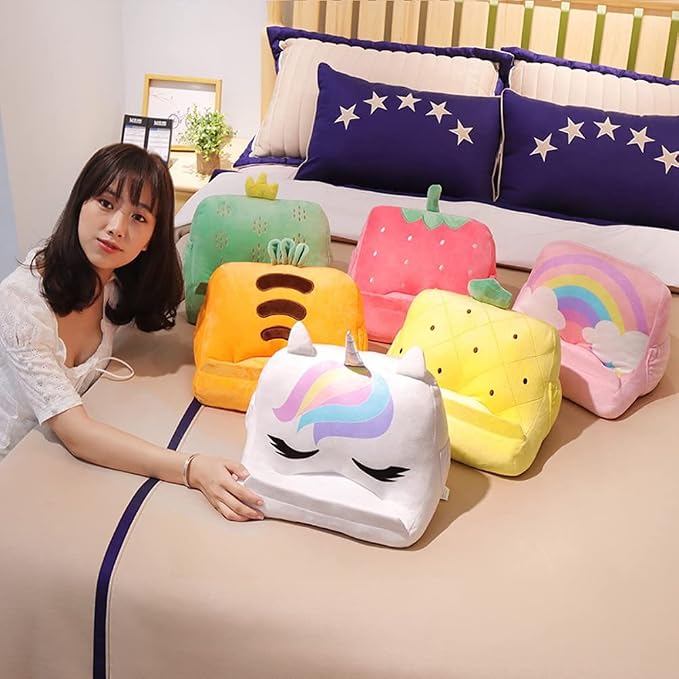 Dpofirs Pillow Tablet Stand, Soft Plush Tablet Holder - Image 6
