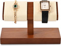 Oirlv Solid Wood Double Watch Display Stand Watch Bracelet Organizer by Oirlv