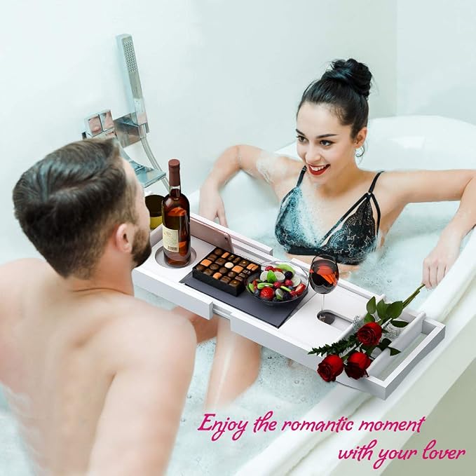 Bathtub Caddy Tray for Luxury Bath - Image 4
