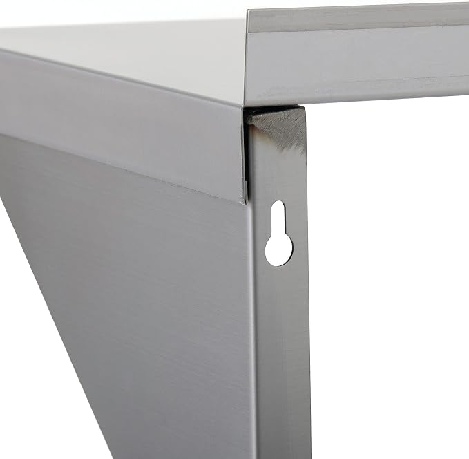 Commercial Wall Shelf - 285 lb. Weight Capacity - Image 4