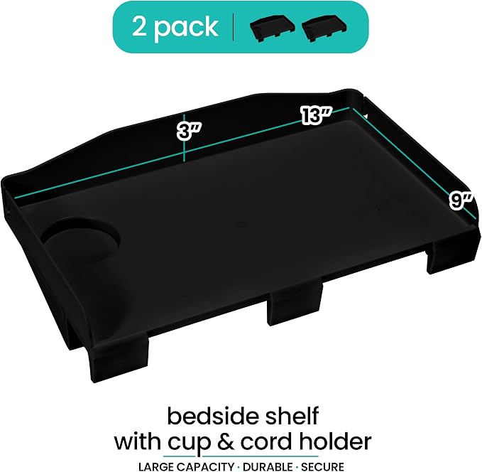 Modern Innovations 2 Count Bedside Organizer - Image 2